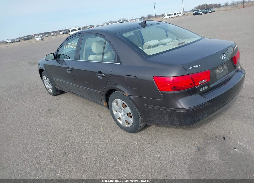 2009 HYUNDAI SONATA GLS VIN: 5NPET46C69H571594