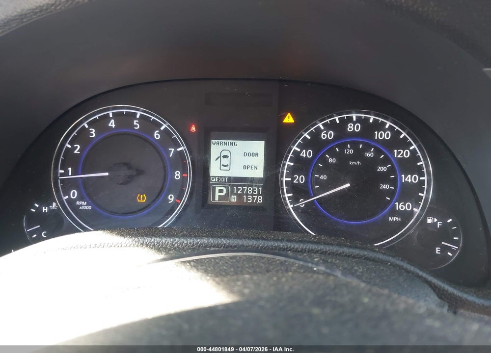 2010 INFINITI G37X VIN: JN1CV6AR1AM461624