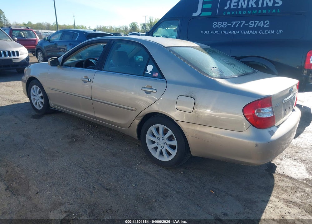 2004 TOYOTA CAMRY XLE VIN: 4T1BE30K04U902283