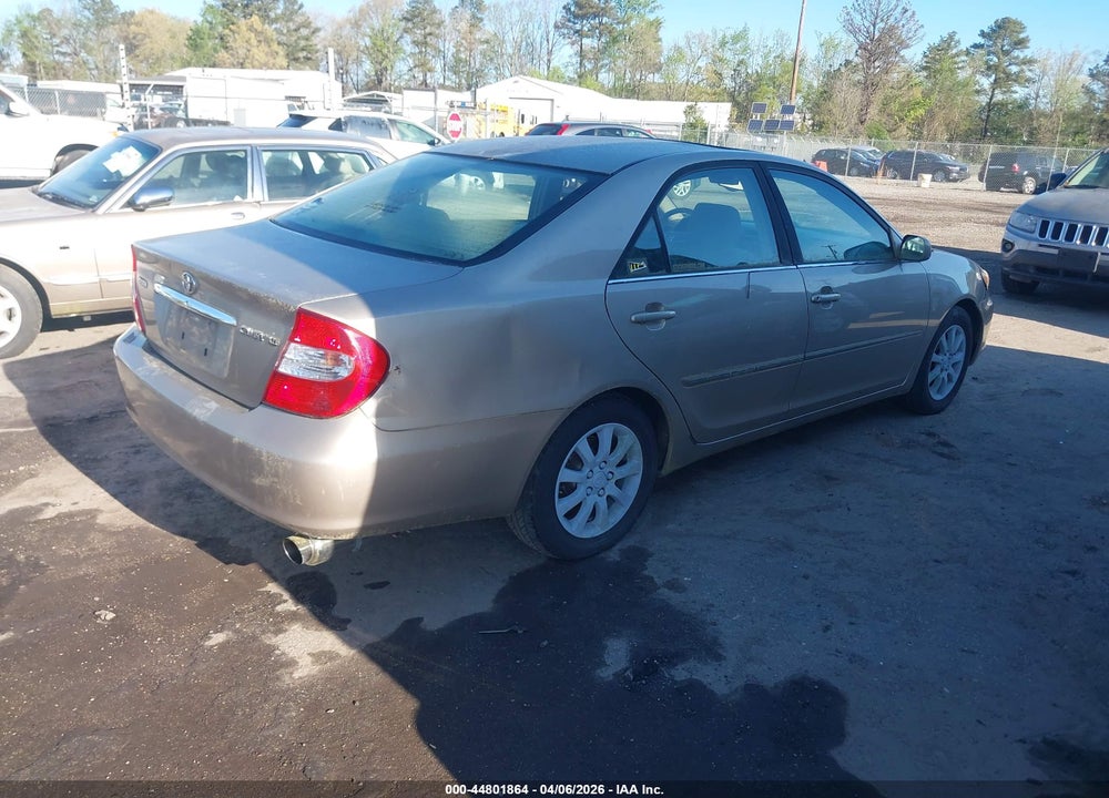 2004 TOYOTA CAMRY XLE VIN: 4T1BE30K04U902283