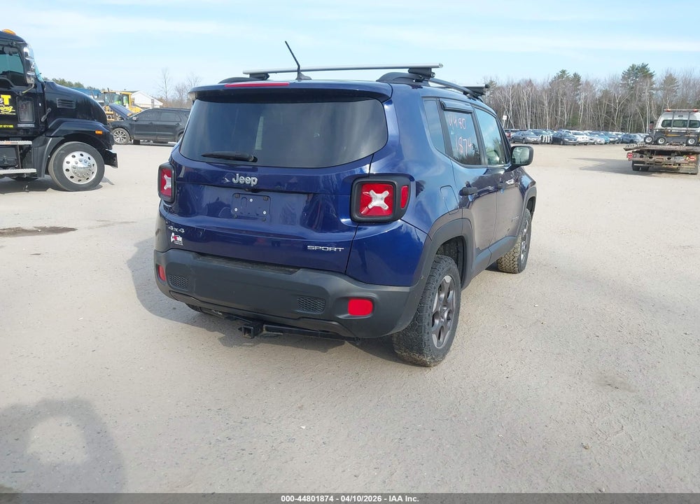 2017 JEEP RENEGADE SPORT 4X4 VIN: ZACCJBAH3HPE90465
