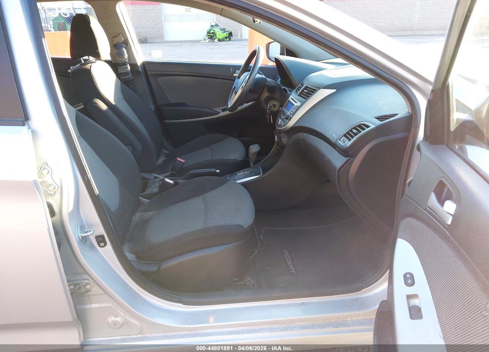 2012 HYUNDAI ACCENT GS VIN: KMHCT5AE1CU036364