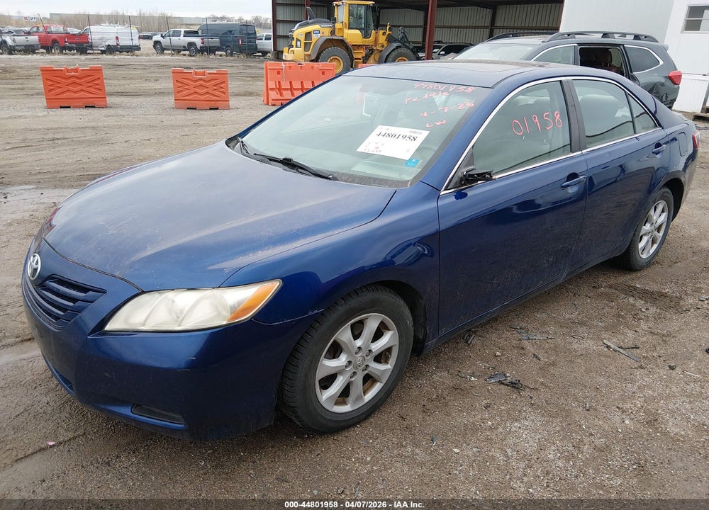 2008 TOYOTA CAMRY LE VIN: 4T1BE46KX8U252798