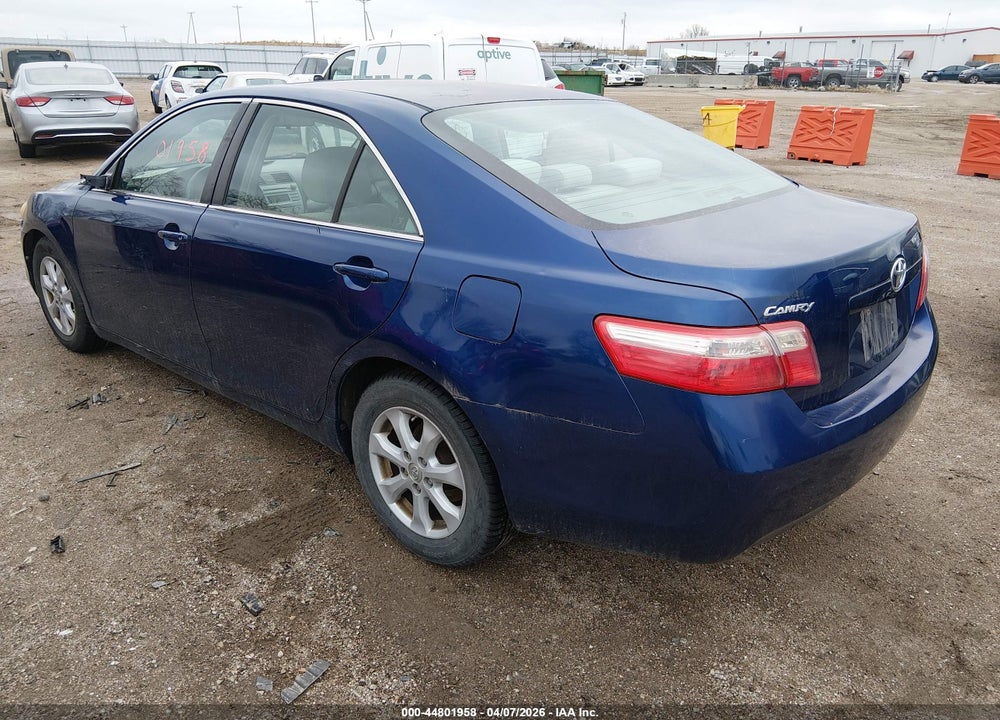 2008 TOYOTA CAMRY LE VIN: 4T1BE46KX8U252798