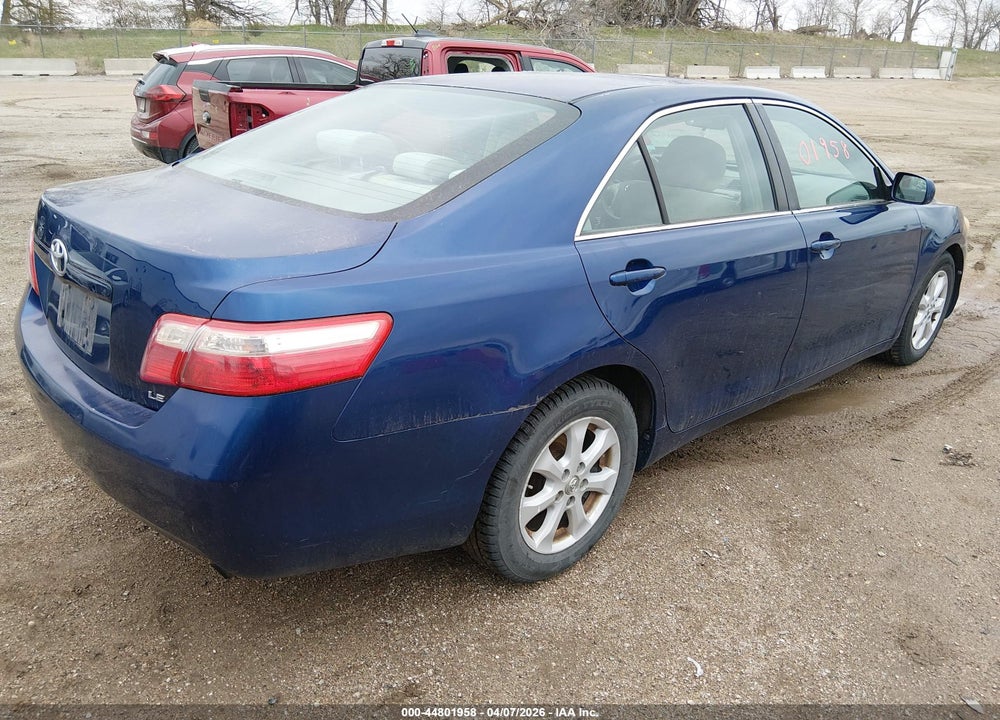 2008 TOYOTA CAMRY LE VIN: 4T1BE46KX8U252798