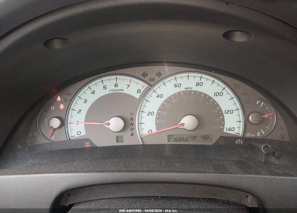 2010 TOYOTA CAMRY SE VIN: 4T1BF3EK7AU086867