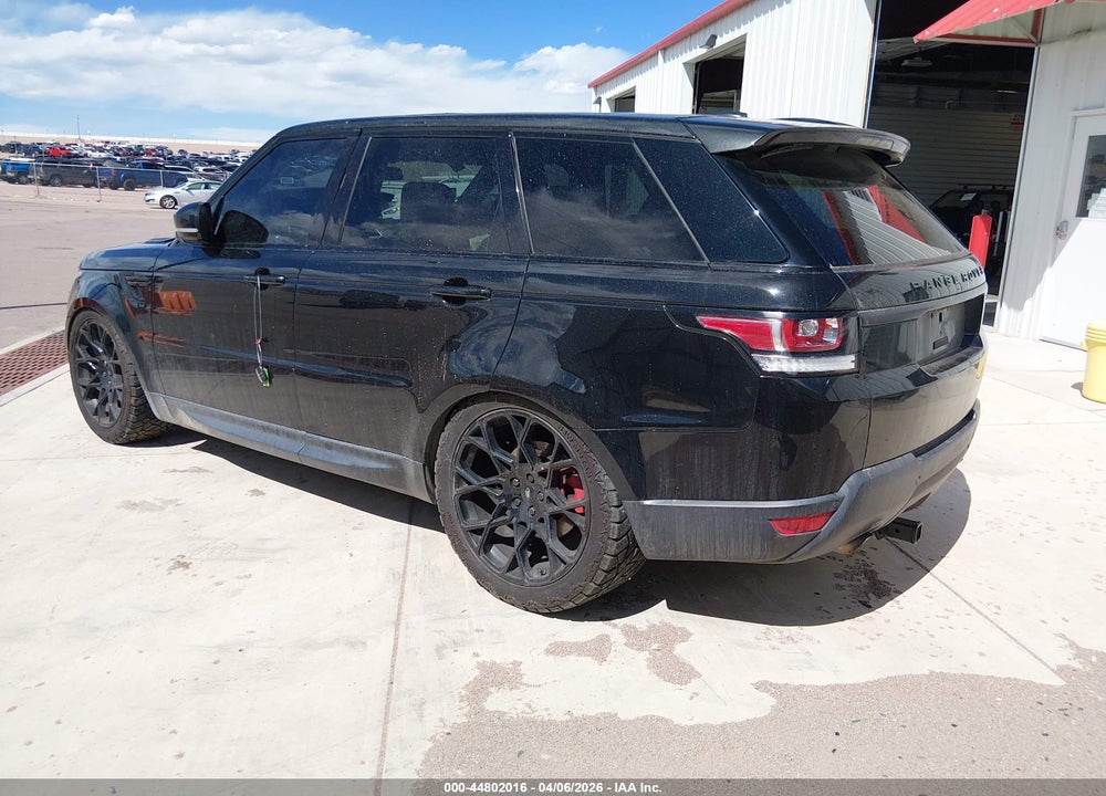 2014 LAND ROVER RANGE ROVER SPORT 3.0L V6 SUPERCHARGED HSE VIN: SALWR2WF9EA316613