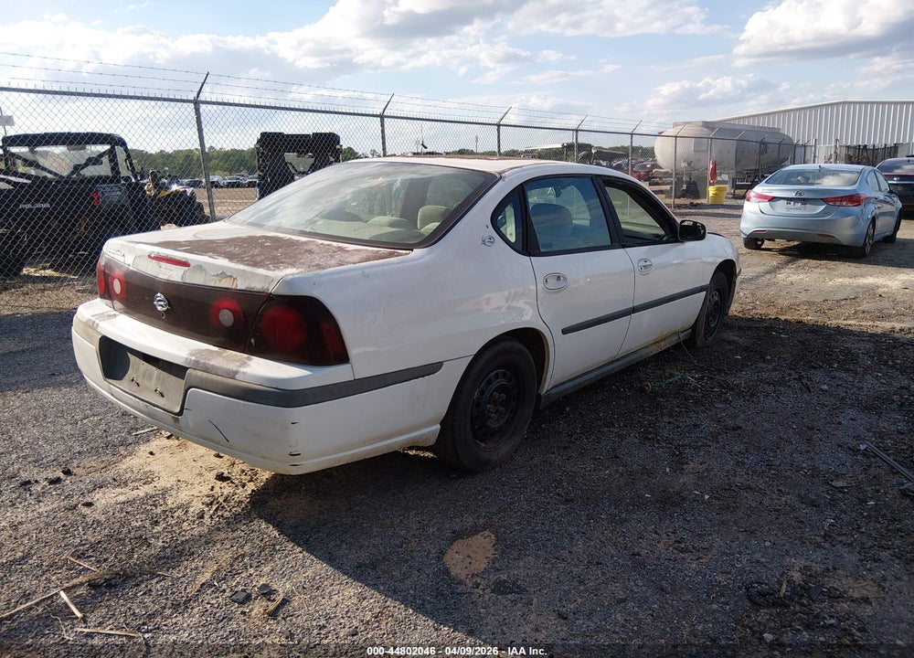 2001 CHEVROLET IMPALA VIN: 2G1WF52E219317406