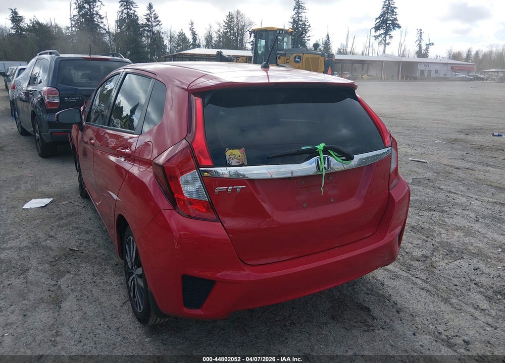 2016 HONDA FIT EX VIN: JHMGK5H76GX044866