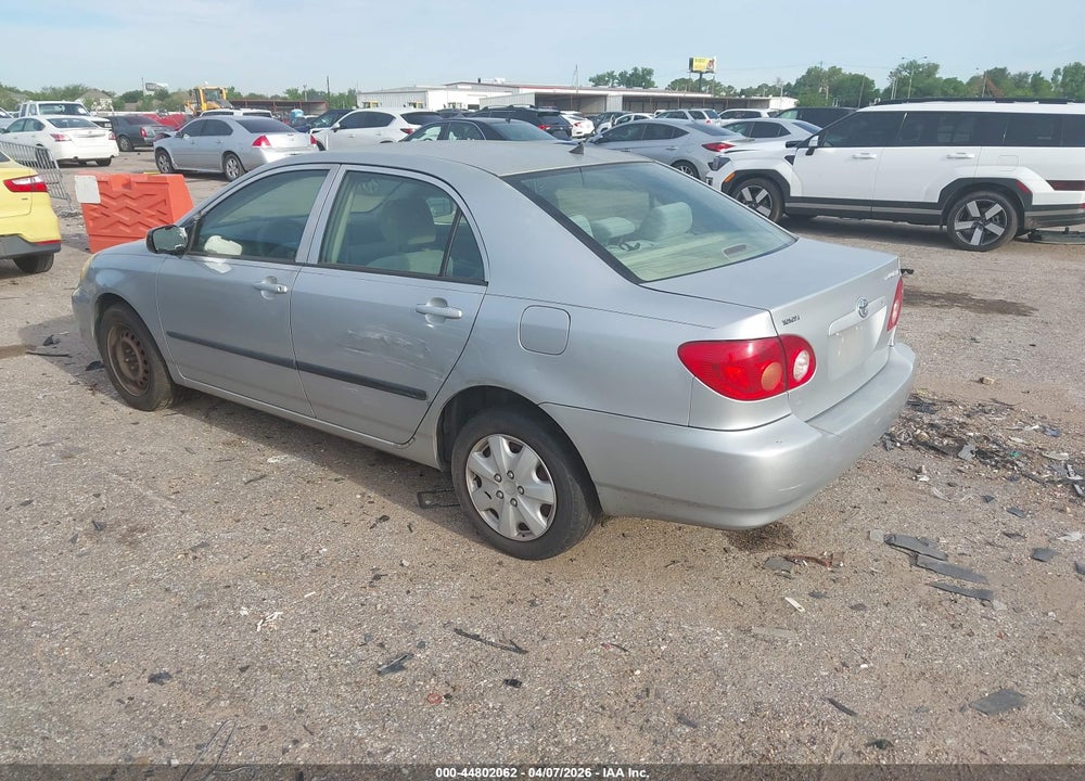 2006 TOYOTA COROLLA CE VIN: JTDBR32E560088710