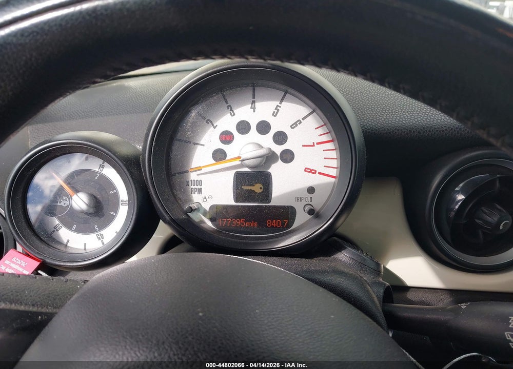 2013 MINI CONVERTIBLE COOPER VIN: WMWZN3C51DT265951
