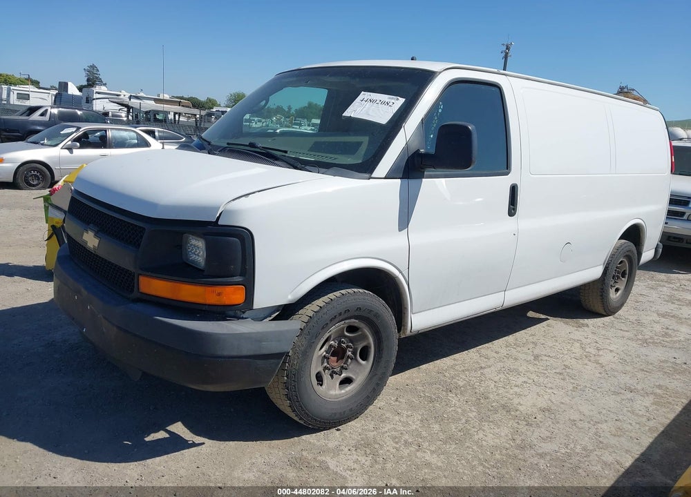 2013 CHEVROLET EXPRESS 2500 WORK VAN VIN: 1GCWGFCA5D1140915