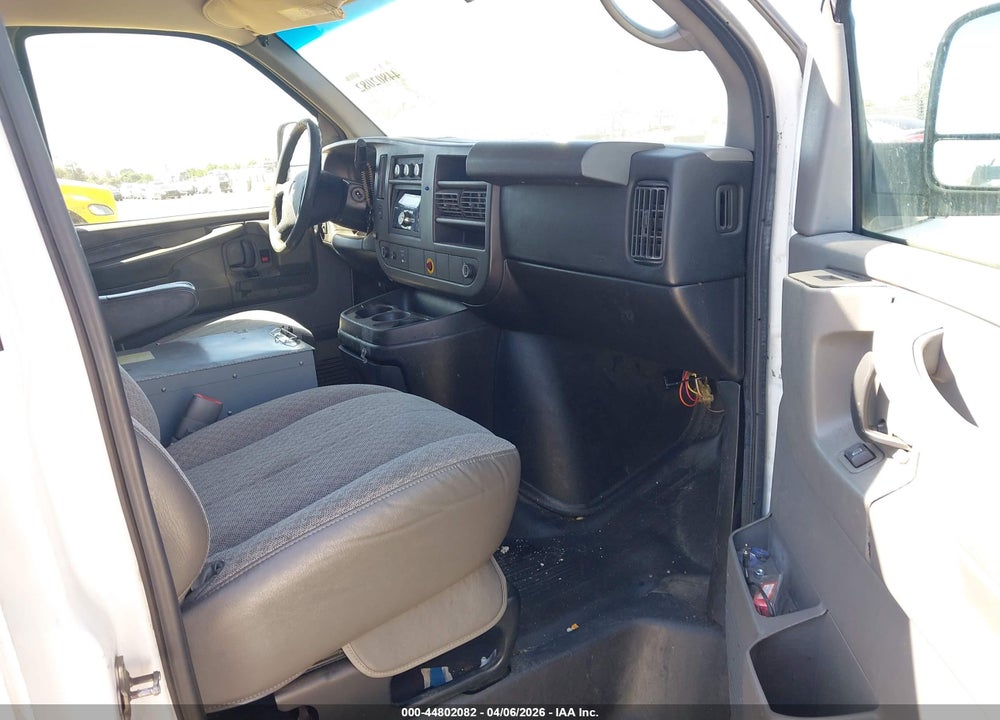 2013 CHEVROLET EXPRESS 2500 WORK VAN VIN: 1GCWGFCA5D1140915