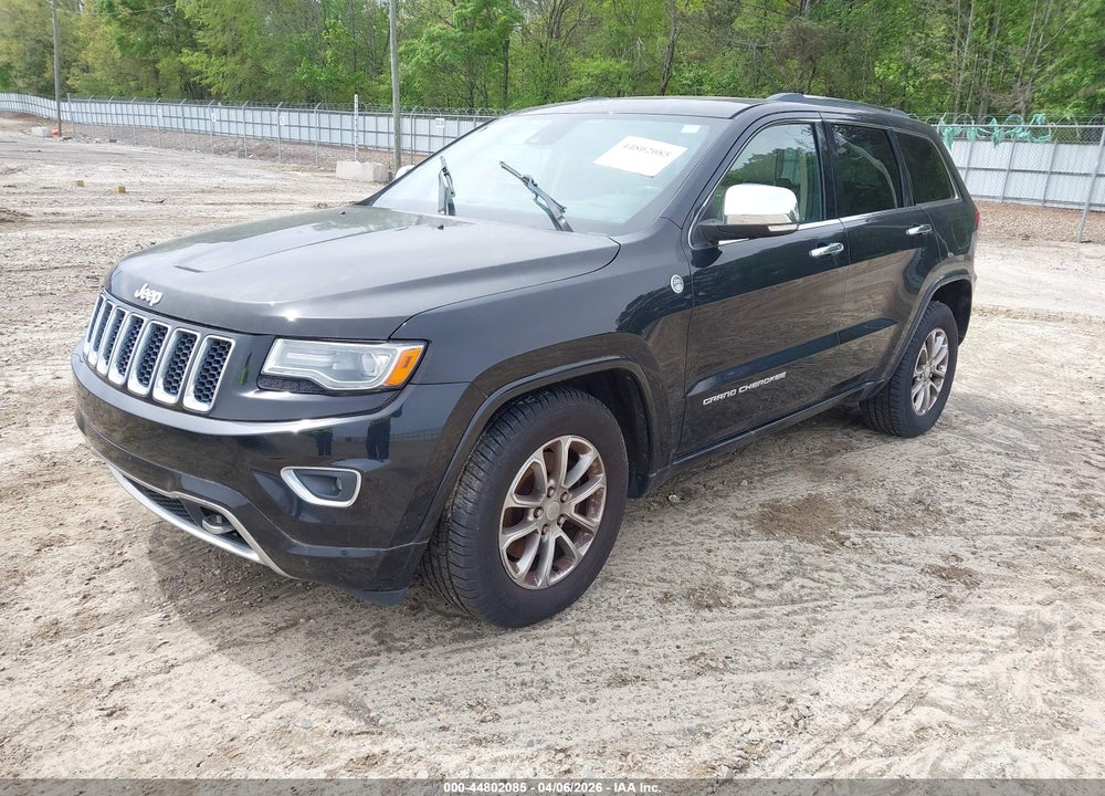 2014 JEEP GRAND CHEROKEE OVERLAND VIN: 1C4RJFCM8EC384069