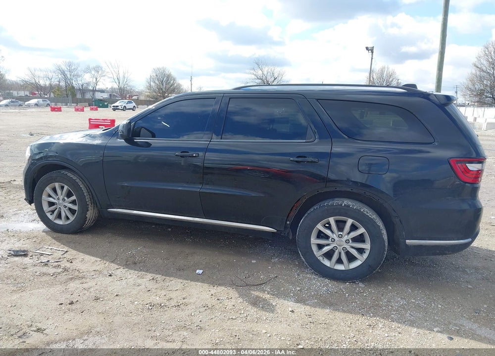 2014 DODGE DURANGO SXT VIN: 1C4RDJAG0EC390309