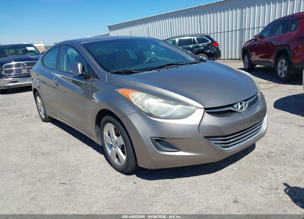 2013 HYUNDAI ELANTRA GLS VIN: 5NPDH4AE5DH395233