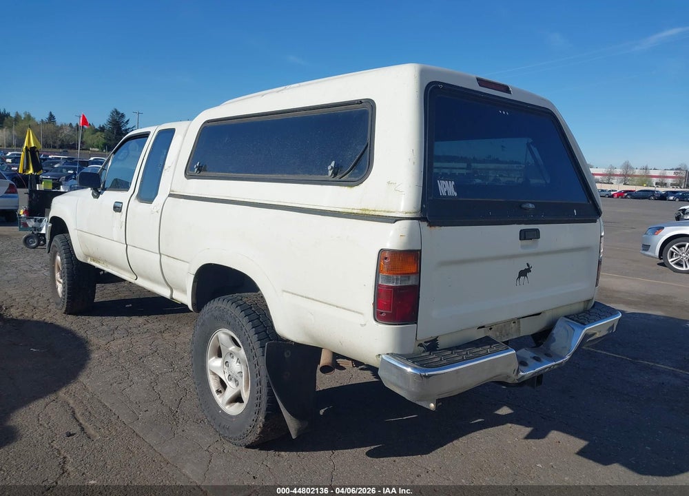1992 TOYOTA PICKUP 1/2 TON EX LNG WHLBSE DLX VIN: JT4VN13D0N5096010