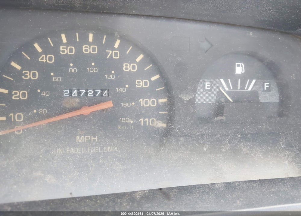 1992 TOYOTA PICKUP 1/2 TON SHORT WHEELBASE VIN: JT4RN81A3N0094784
