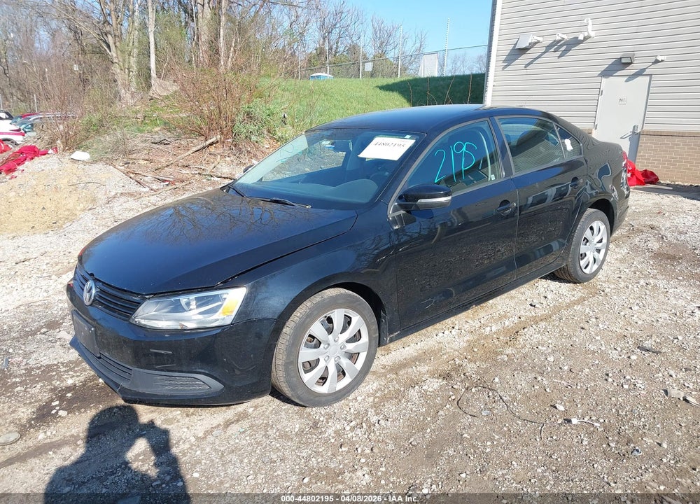 2012 VOLKSWAGEN JETTA 2.5L SE VIN: 3VWDP7AJ6CM372938