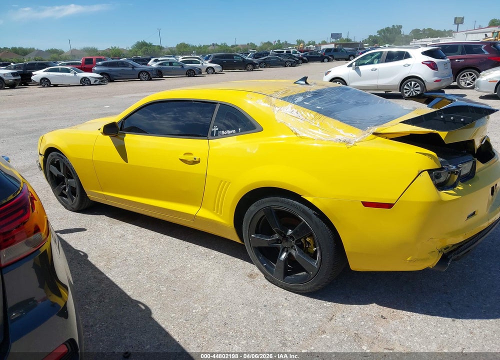 2013 CHEVROLET CAMARO 2LS VIN: 2G1FA1E33D9216686