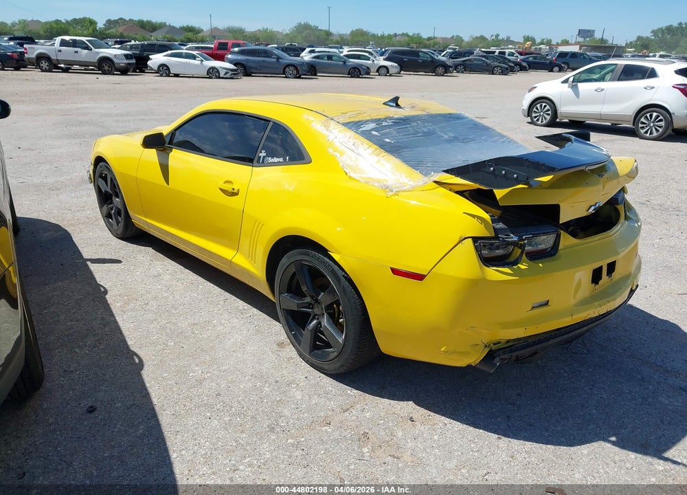 2013 CHEVROLET CAMARO 2LS VIN: 2G1FA1E33D9216686
