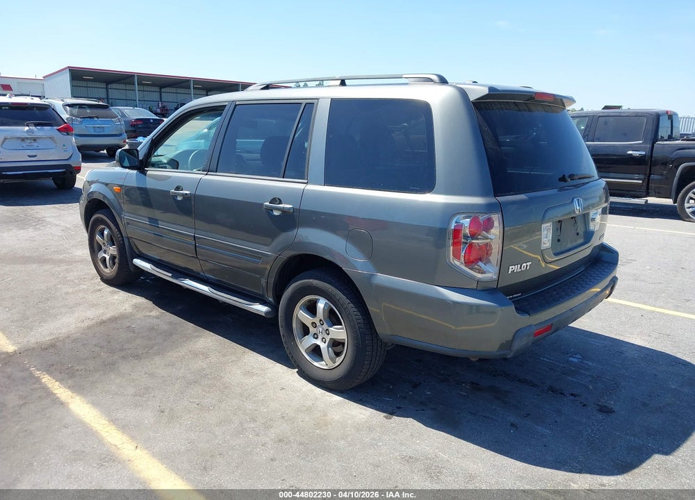 2007 HONDA PILOT EX-L VIN: 2HKYF18567H534589