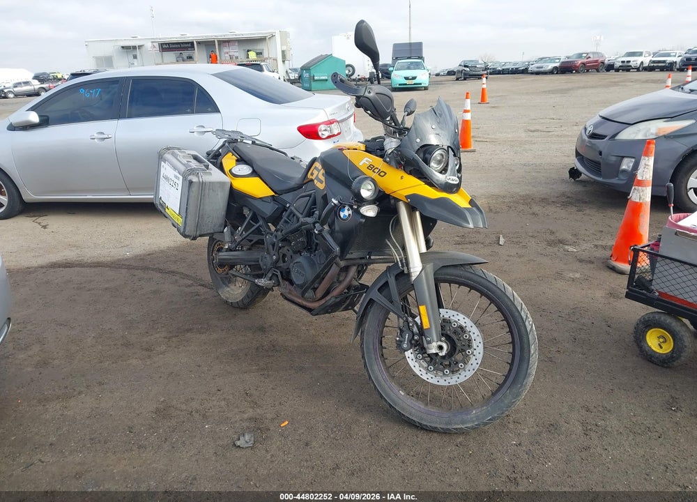 2009 BMW F800 GS VIN: WB10229039ZU01413
