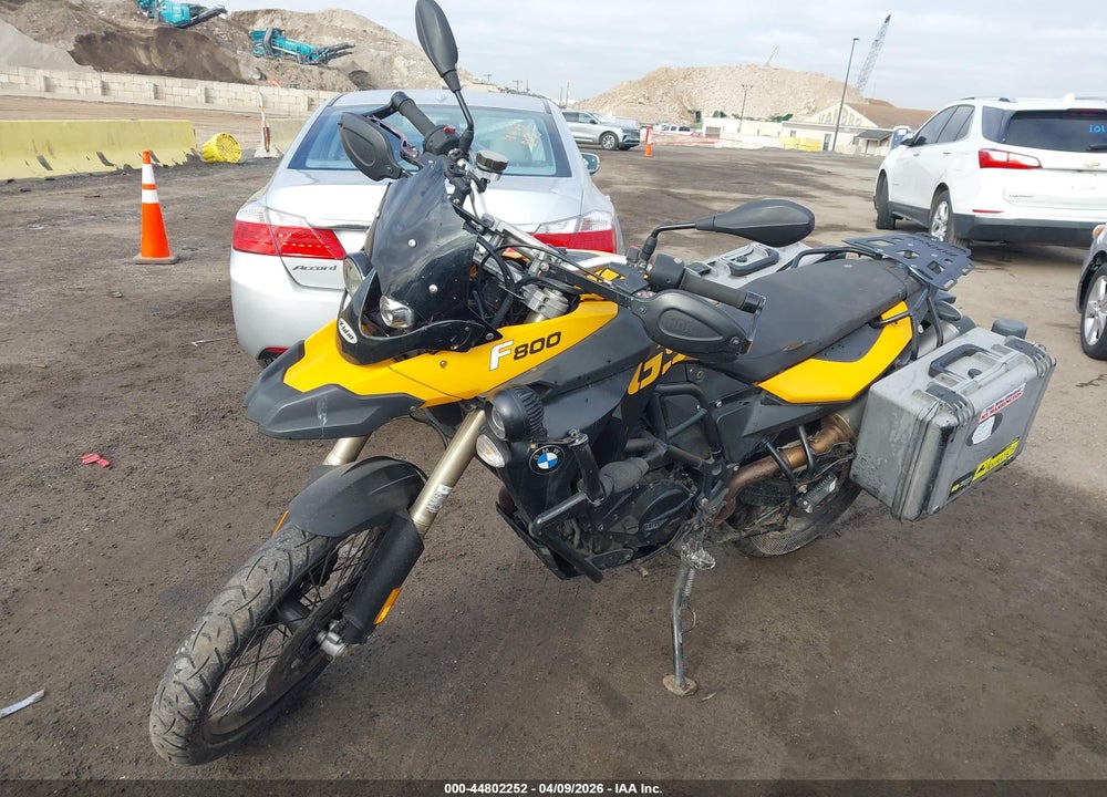 2009 BMW F800 GS VIN: WB10229039ZU01413