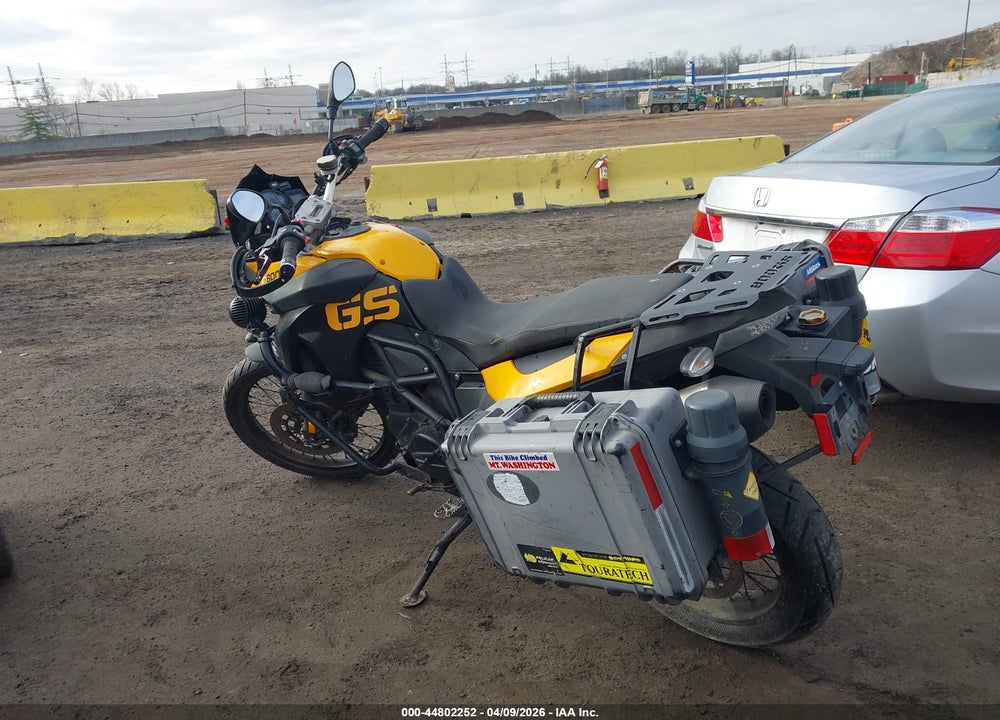 2009 BMW F800 GS VIN: WB10229039ZU01413