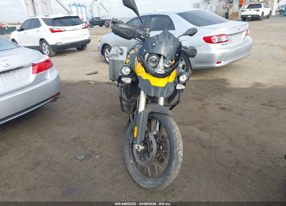 2009 BMW F800 GS VIN: WB10229039ZU01413
