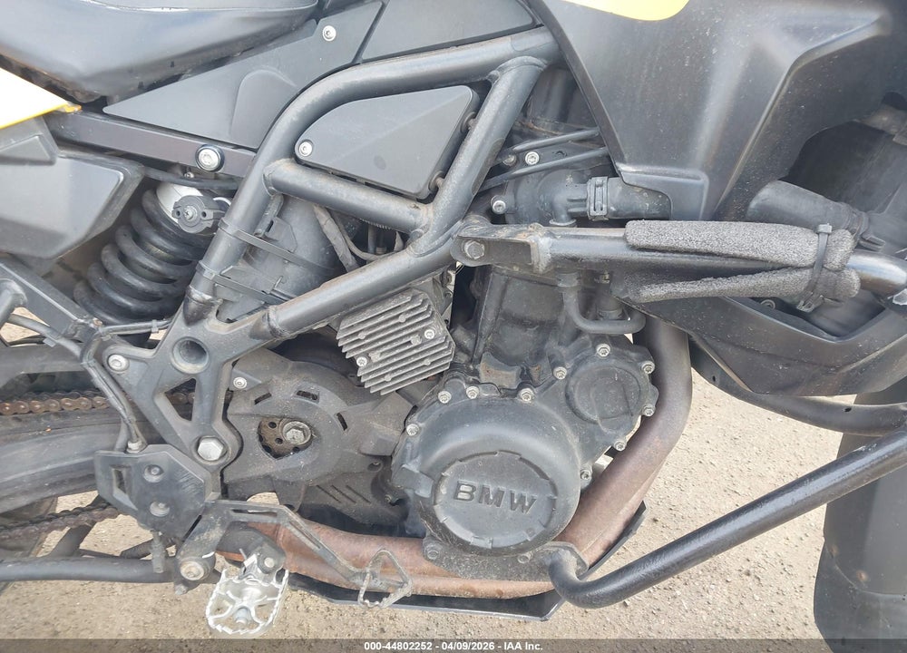 2009 BMW F800 GS VIN: WB10229039ZU01413