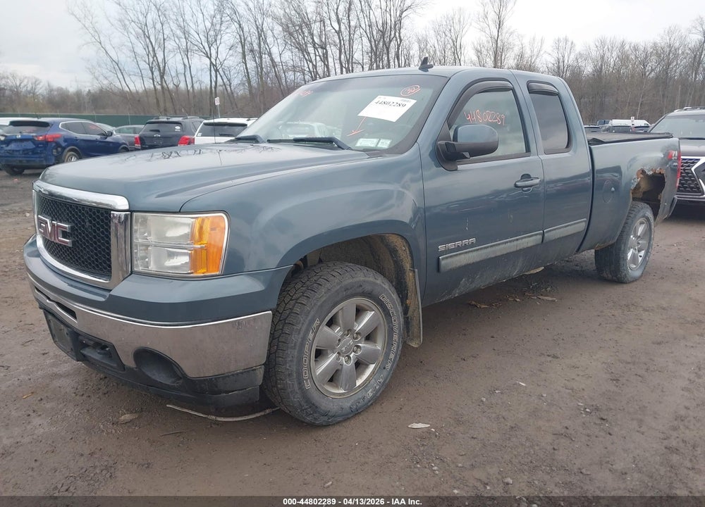 2010 GMC SIERRA 1500 SLT VIN: 1GTSKWE38AZ248146