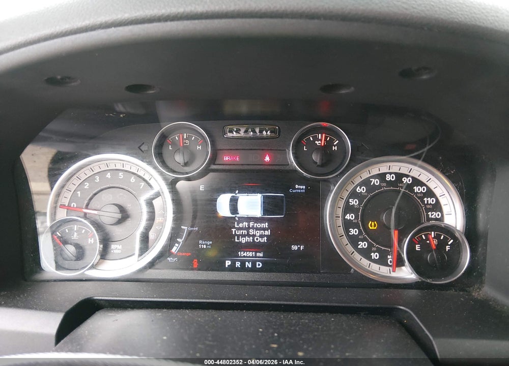 2015 RAM 1500 OUTDOORSMAN VIN: 1C6RR7LG2FS749532