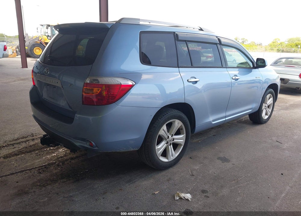 2008 TOYOTA HIGHLANDER LIMITED VIN: JTEDS42A182046778