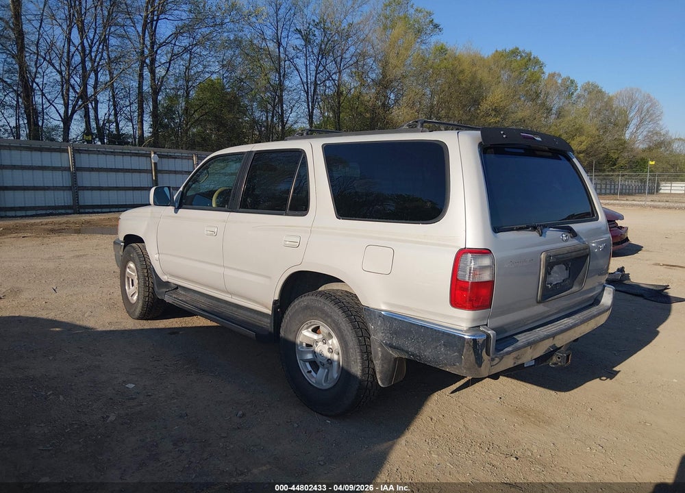 1999 TOYOTA 4RUNNER SR5 V6 VIN: JT3GN86R6X0117522