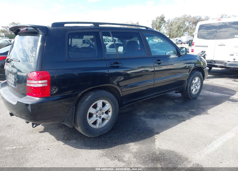 2003 TOYOTA HIGHLANDER LIMITED V6 VIN: JTEGF21A130078299