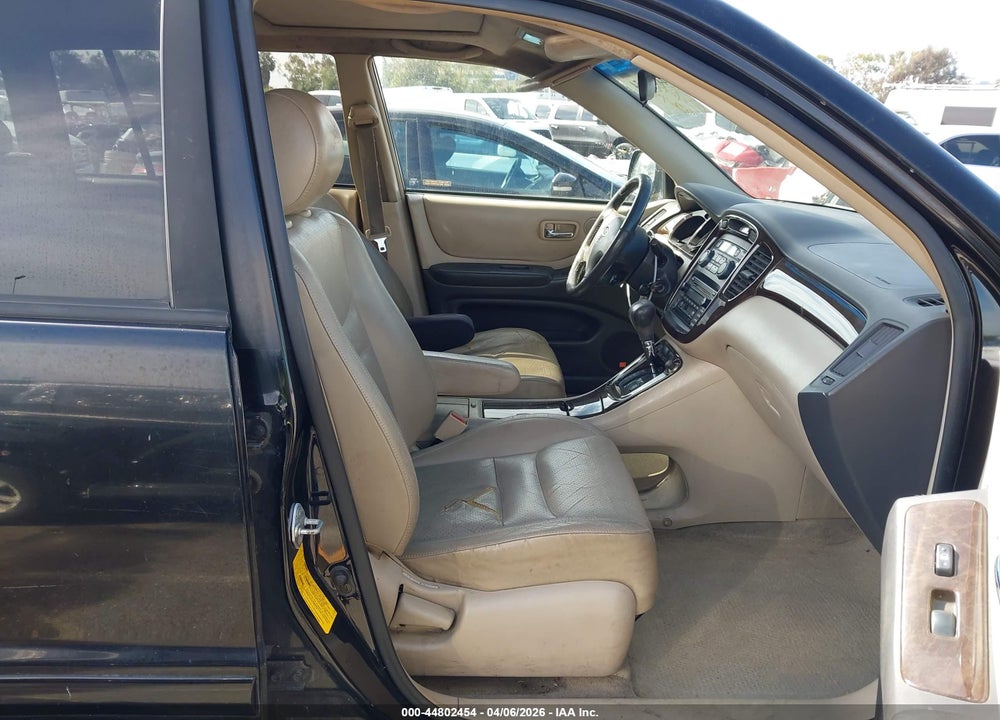2003 TOYOTA HIGHLANDER LIMITED V6 VIN: JTEGF21A130078299