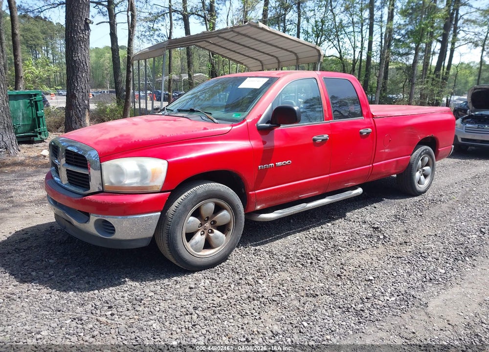 2006 DODGE RAM 1500 SLT VIN: 1D7HA18NX6J128907