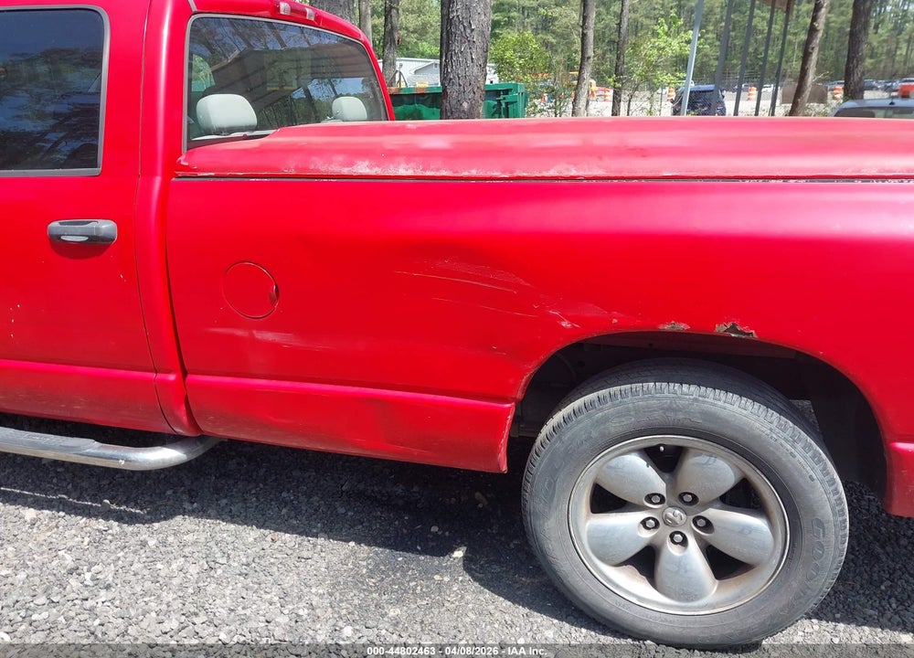 2006 DODGE RAM 1500 SLT VIN: 1D7HA18NX6J128907