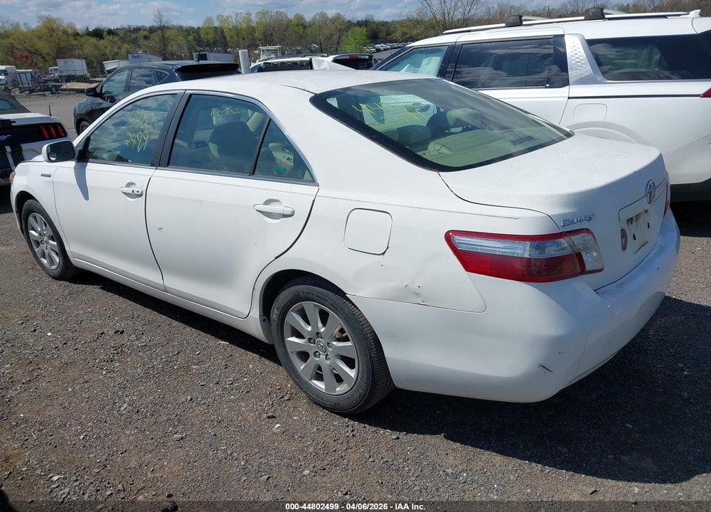 2007 TOYOTA CAMRY HYBRID VIN: JTNBB46K373012005