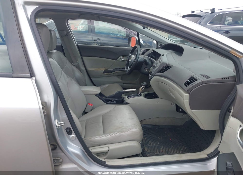 2012 HONDA CIVIC EX-L VIN: 2HGFB2F99CH531723
