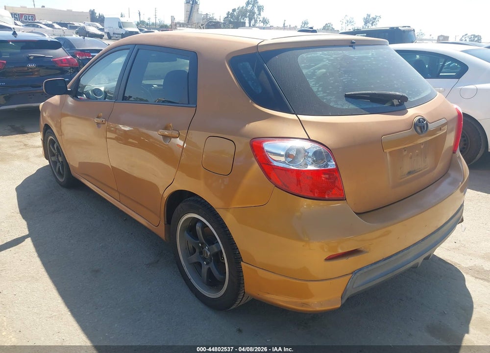 2009 TOYOTA MATRIX S VIN: 2T1KE40E59C020230