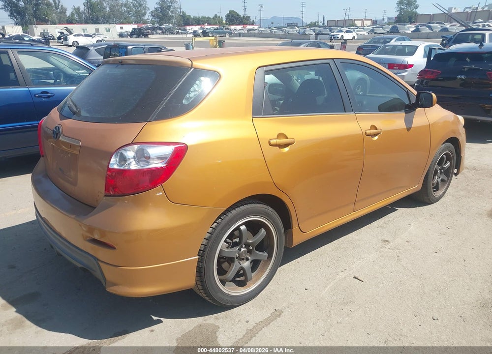 2009 TOYOTA MATRIX S VIN: 2T1KE40E59C020230