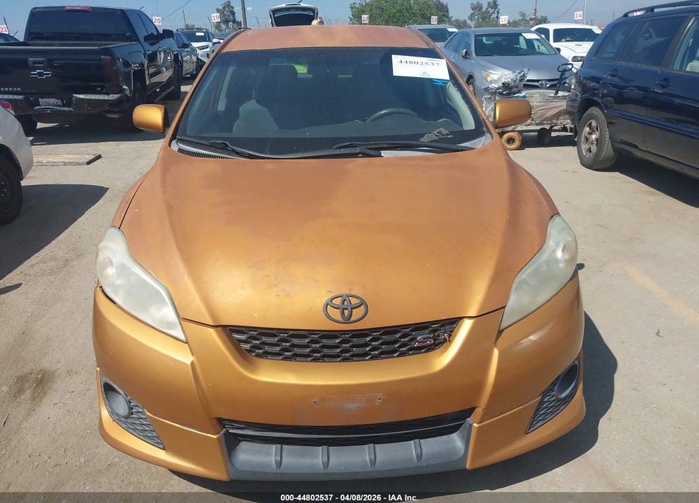 2009 TOYOTA MATRIX S VIN: 2T1KE40E59C020230
