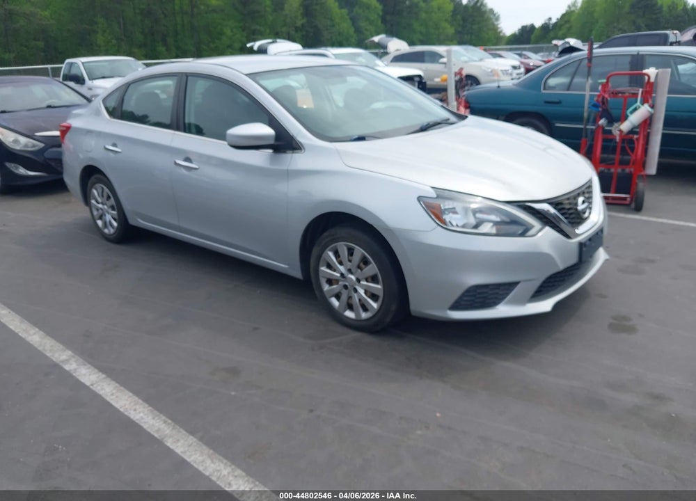 2017 NISSAN SENTRA SV VIN: 3N1AB7AP5HY269621