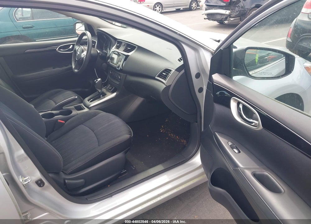 2017 NISSAN SENTRA SV VIN: 3N1AB7AP5HY269621