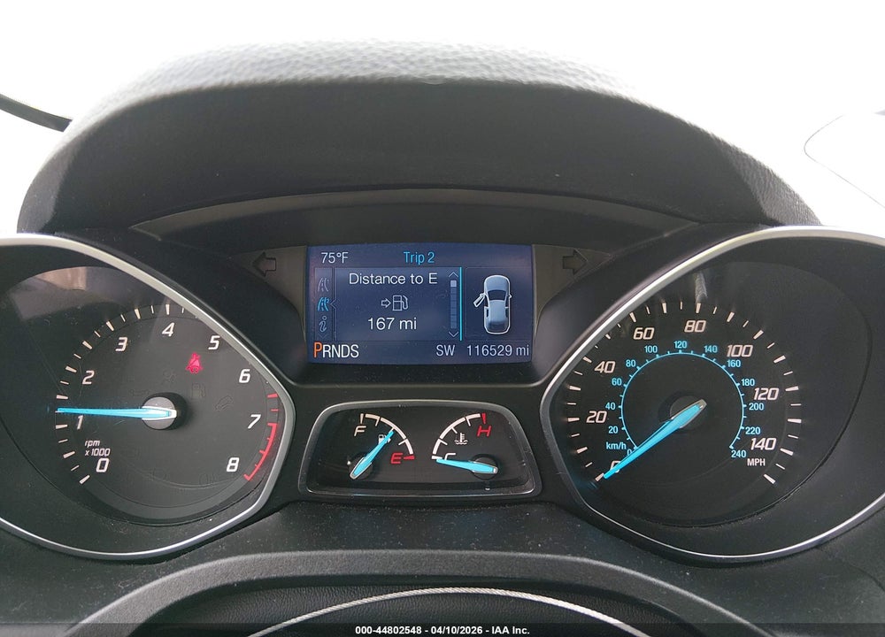 2015 FORD ESCAPE SE VIN: 1FMCU9GX6FUB96631