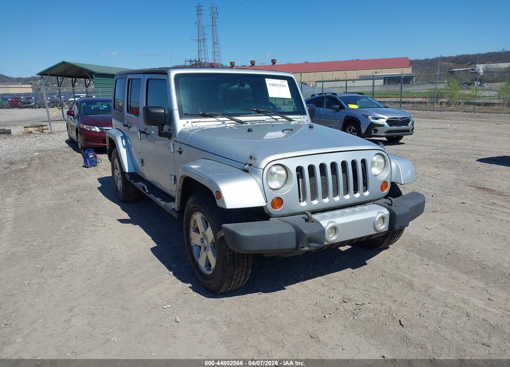 2008 JEEP WRANGLER UNLIMITED SAHARA VIN: 1J8GA59108L628650