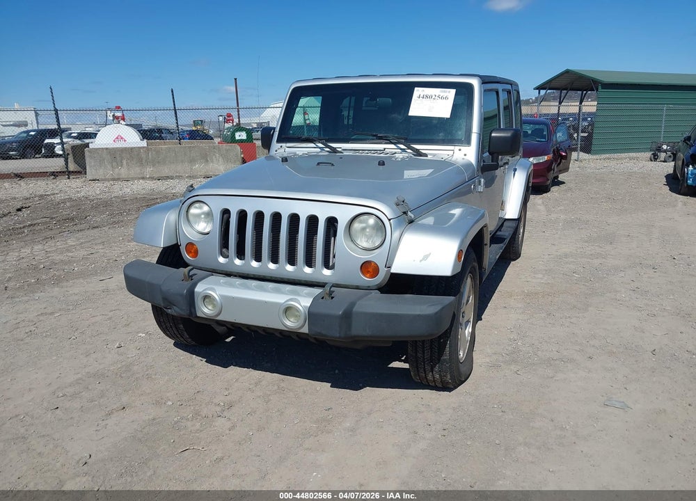 2008 JEEP WRANGLER UNLIMITED SAHARA VIN: 1J8GA59108L628650