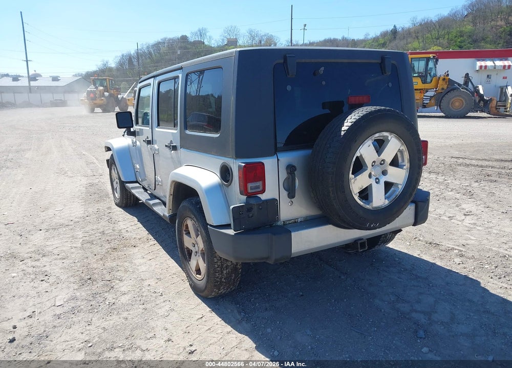 2008 JEEP WRANGLER UNLIMITED SAHARA VIN: 1J8GA59108L628650